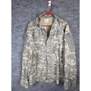 Army Combat Uniform Coat Mens Large Long ACU Camo Digital Jacket NSN